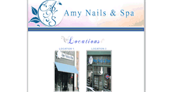 Desktop Screenshot of amynailsspa.com