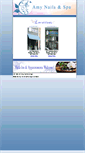 Mobile Screenshot of amynailsspa.com